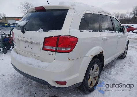 2012 Dodge Journey Sxt from USA, damaged, VIN 3C4PDCBG6CT395307